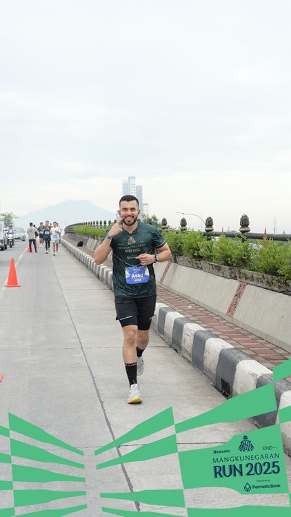 Race photo from Mangkunegaran Run 2025