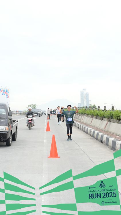 Race photo from Mangkunegaran Run 2025