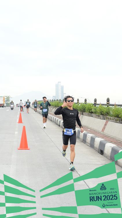 Race photo from Mangkunegaran Run 2025