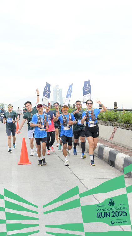Race photo from Mangkunegaran Run 2025