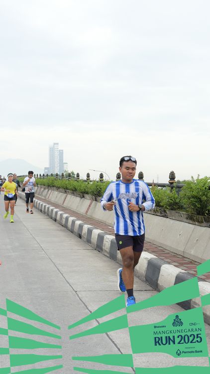 Race photo from Mangkunegaran Run 2025