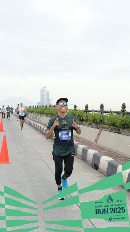 Race photo from Mangkunegaran Run 2025