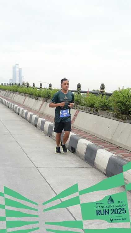 Race photo from Mangkunegaran Run 2025