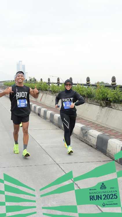 Race photo from Mangkunegaran Run 2025