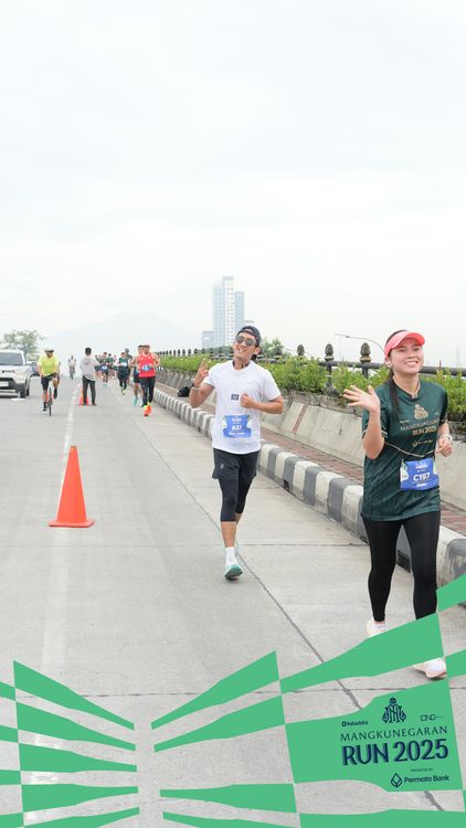 Race photo from Mangkunegaran Run 2025