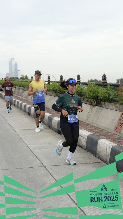 Race photo from Mangkunegaran Run 2025