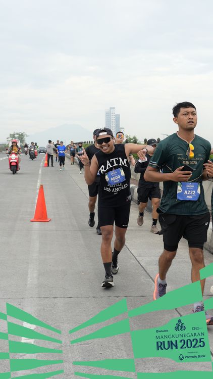 Race photo from Mangkunegaran Run 2025