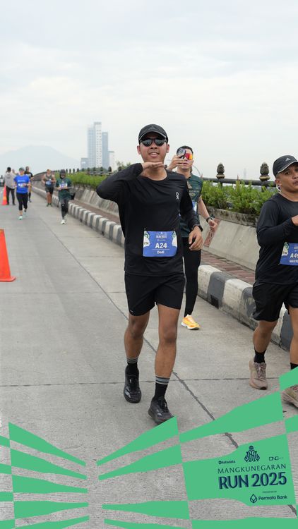 Race photo from Mangkunegaran Run 2025