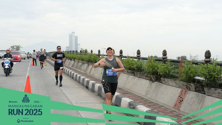 Race photo from Mangkunegaran Run 2025