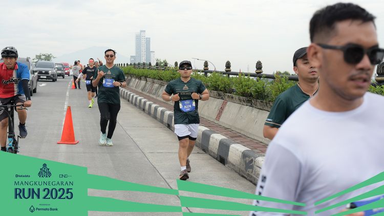 Race photo from Mangkunegaran Run 2025