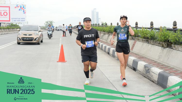 Race photo from Mangkunegaran Run 2025