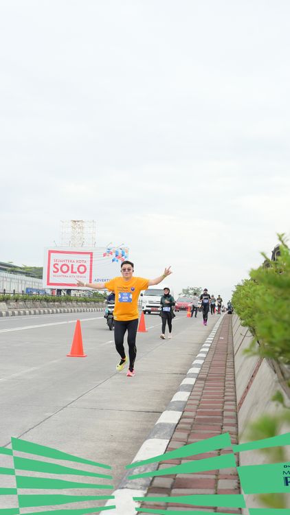 Race photo from Mangkunegaran Run 2025
