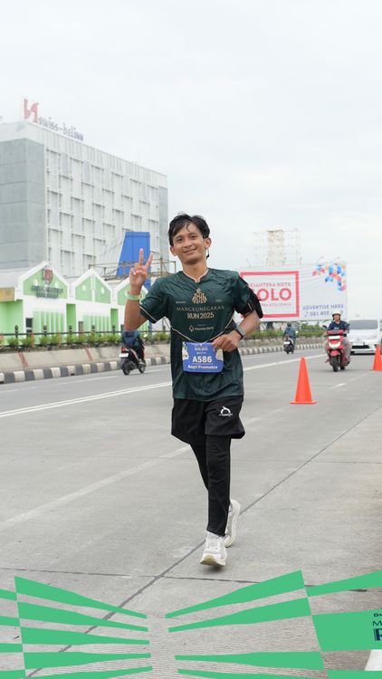 Race photo from Mangkunegaran Run 2025