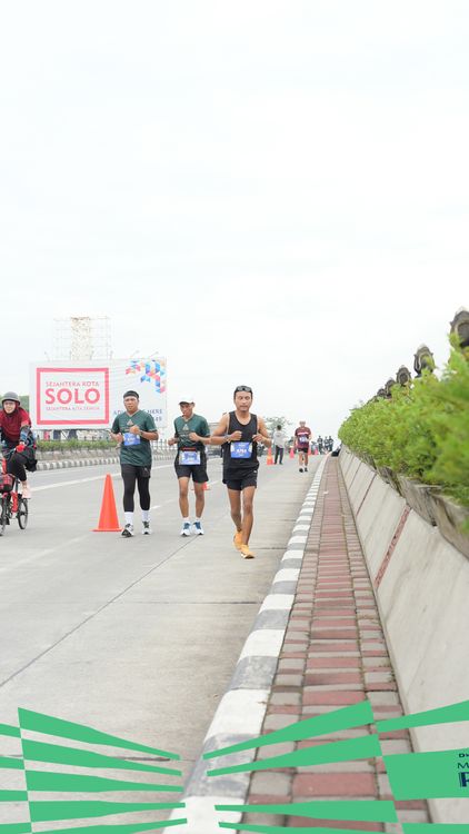 Race photo from Mangkunegaran Run 2025