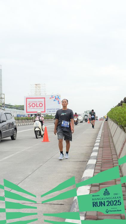 Race photo from Mangkunegaran Run 2025