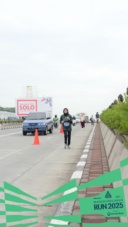 Race photo from Mangkunegaran Run 2025