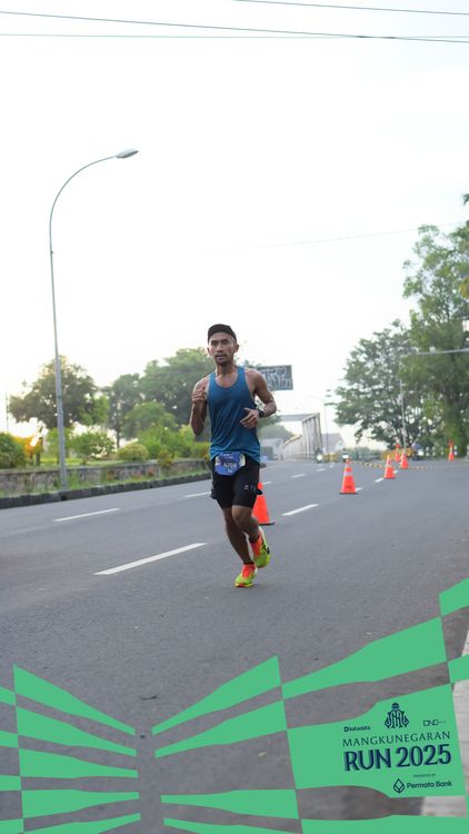 Race photo from Mangkunegaran Run 2025