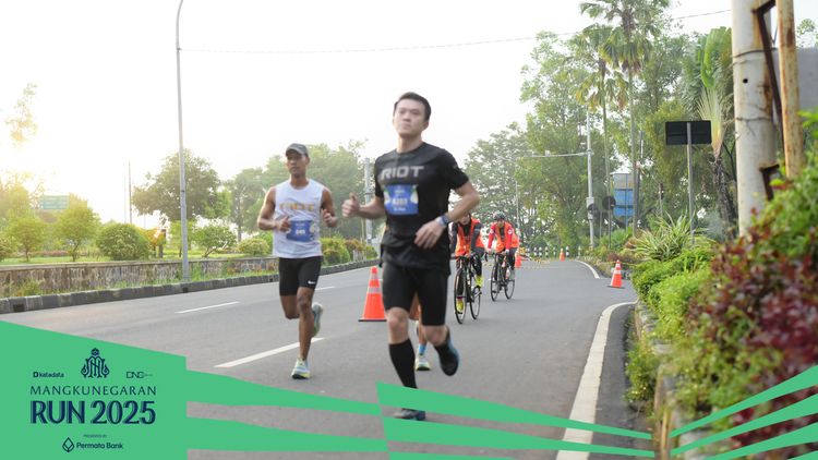 Race photo from Mangkunegaran Run 2025