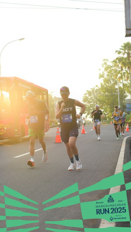 Race photo from Mangkunegaran Run 2025