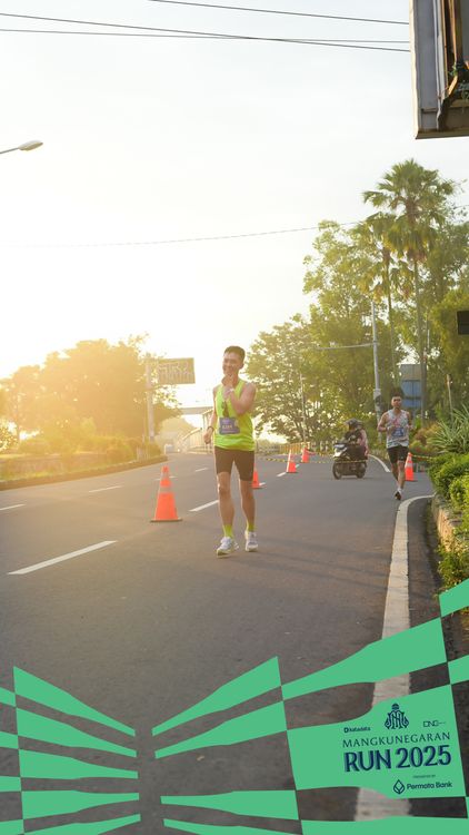 Race photo from Mangkunegaran Run 2025