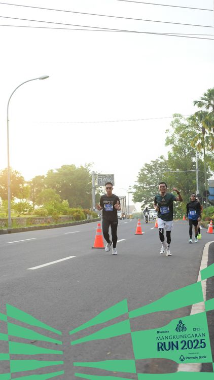 Race photo from Mangkunegaran Run 2025