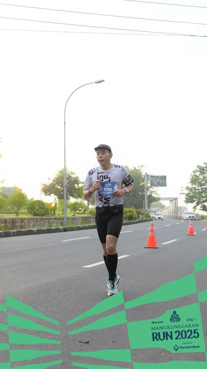 Race photo from Mangkunegaran Run 2025