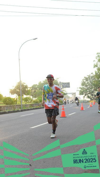 Race photo from Mangkunegaran Run 2025