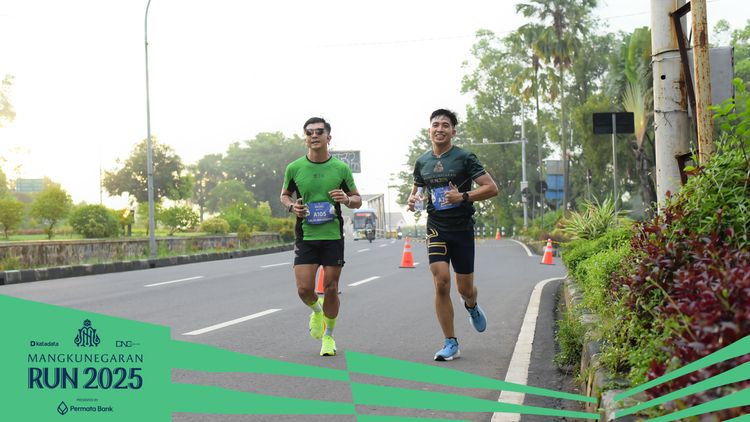 Race photo from Mangkunegaran Run 2025