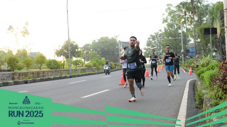 Race photo from Mangkunegaran Run 2025