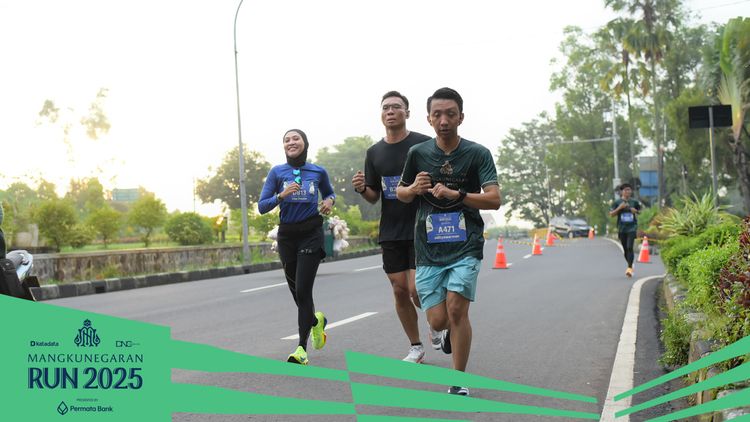Race photo from Mangkunegaran Run 2025