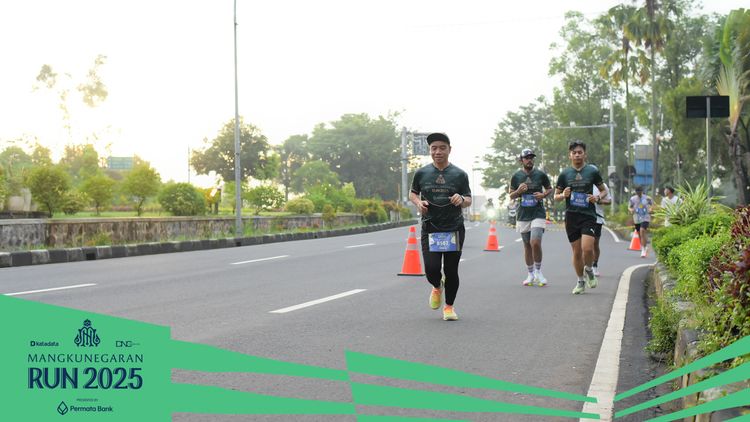 Race photo from Mangkunegaran Run 2025