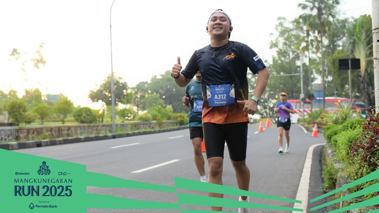 Race photo from Mangkunegaran Run 2025