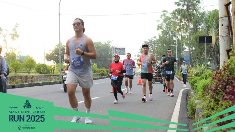 Race photo from Mangkunegaran Run 2025