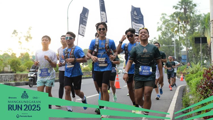 Race photo from Mangkunegaran Run 2025