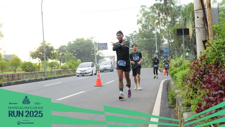 Race photo from Mangkunegaran Run 2025