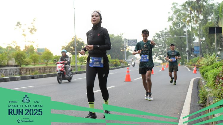 Race photo from Mangkunegaran Run 2025