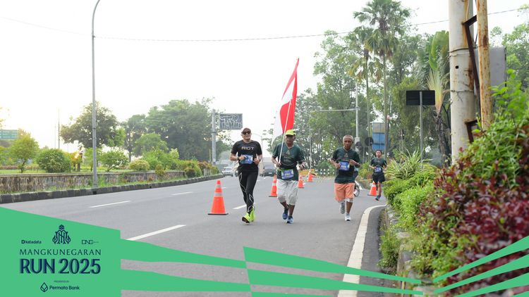 Race photo from Mangkunegaran Run 2025