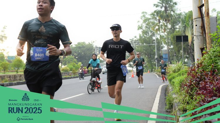 Race photo from Mangkunegaran Run 2025