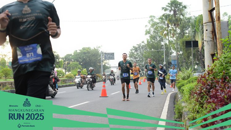 Race photo from Mangkunegaran Run 2025
