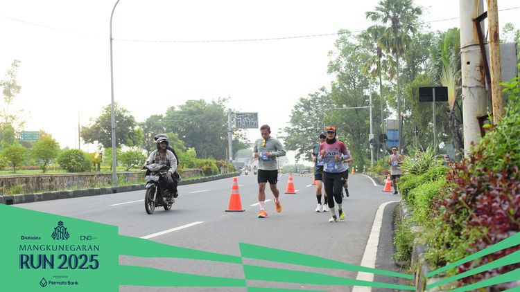 Race photo from Mangkunegaran Run 2025
