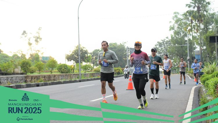 Race photo from Mangkunegaran Run 2025