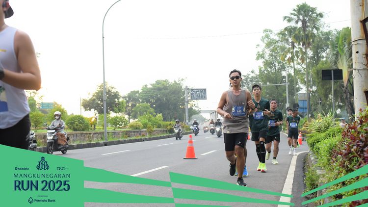 Race photo from Mangkunegaran Run 2025