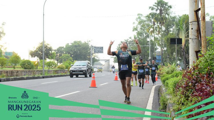 Race photo from Mangkunegaran Run 2025
