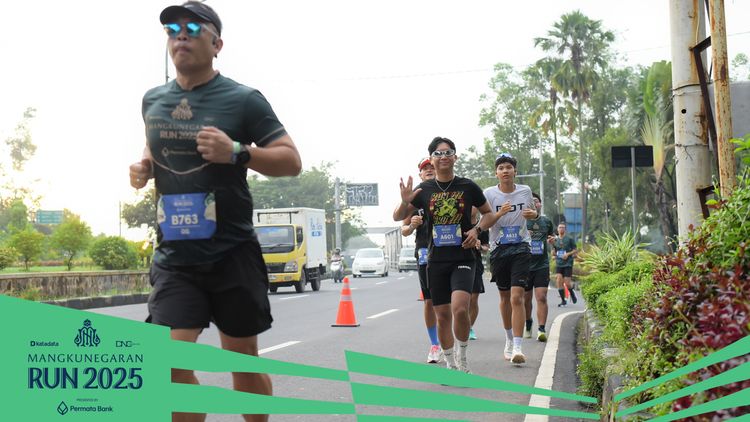 Race photo from Mangkunegaran Run 2025