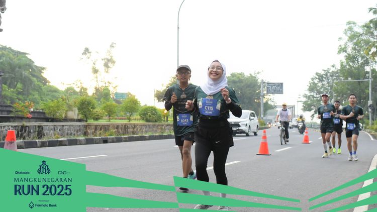 Race photo from Mangkunegaran Run 2025