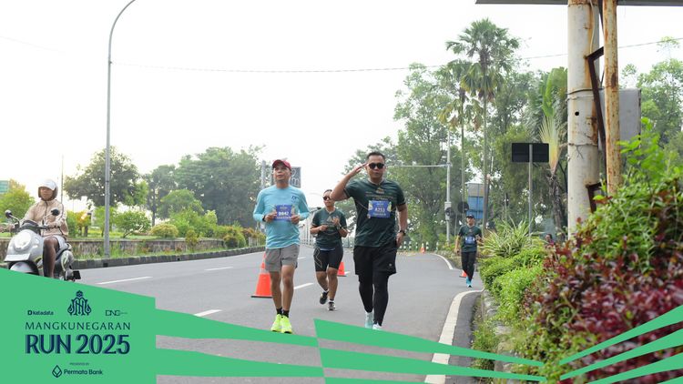 Race photo from Mangkunegaran Run 2025
