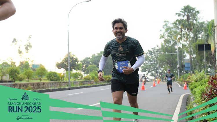 Race photo from Mangkunegaran Run 2025