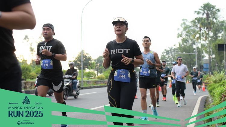 Race photo from Mangkunegaran Run 2025