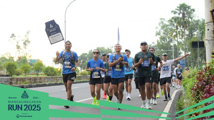 Race photo from Mangkunegaran Run 2025
