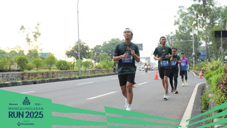 Race photo from Mangkunegaran Run 2025